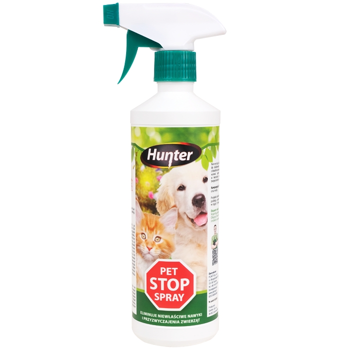 Hunter Pet stop spray 500ml - odpudzovač