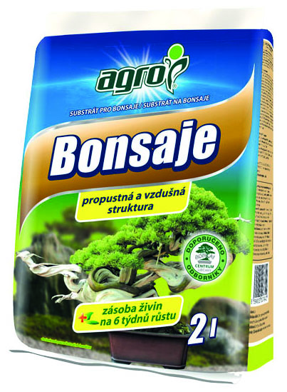 Substrát na bonsaje 2 L Agro