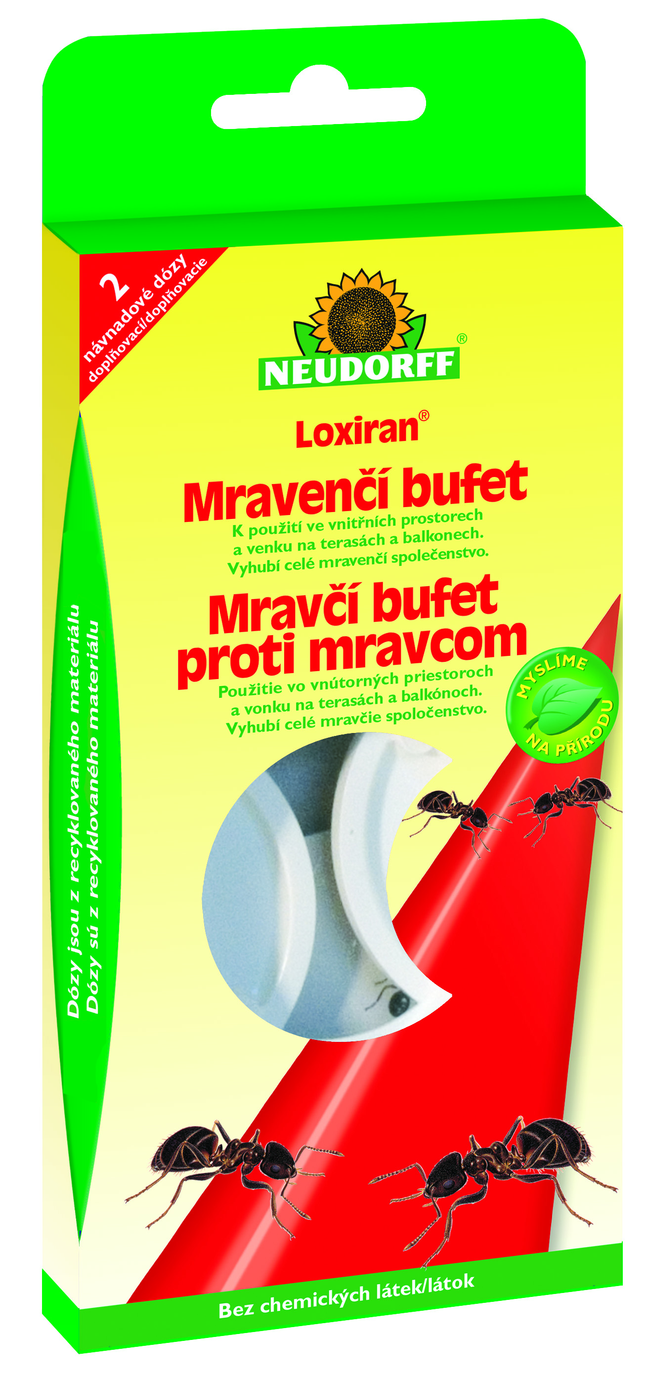 Mravčí bufet LOXIRAN (1x20 ml + 2x dóza)