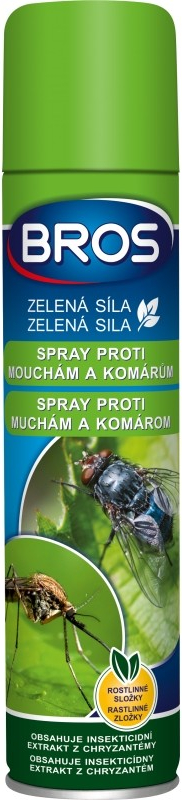 Zelená sila sprej na muchy a komáre300ml