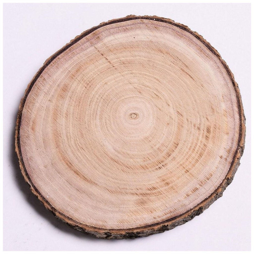 Plát Okrúhly Drevo 30x2 cm