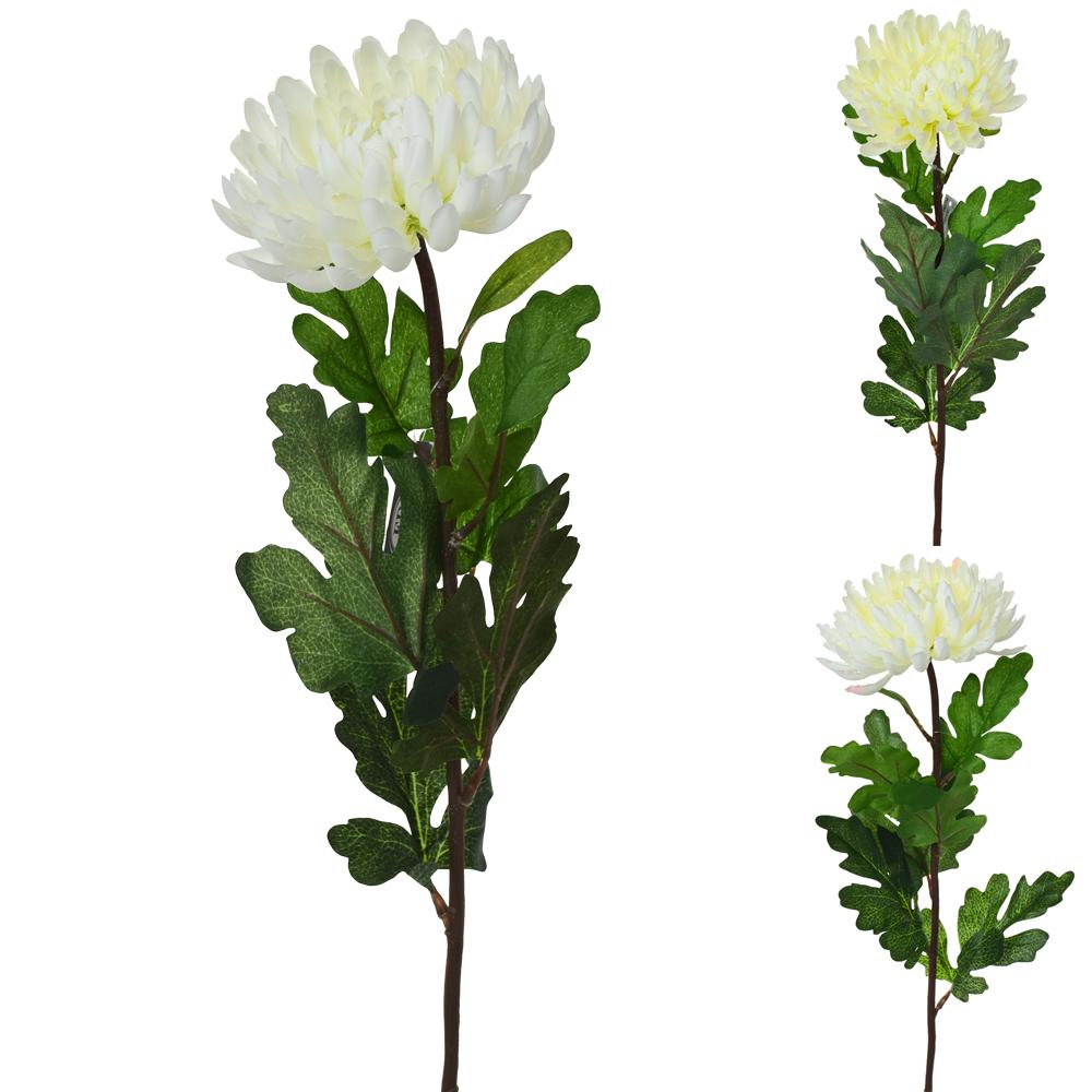 Dekor chryzantéma mix farieb 80cm