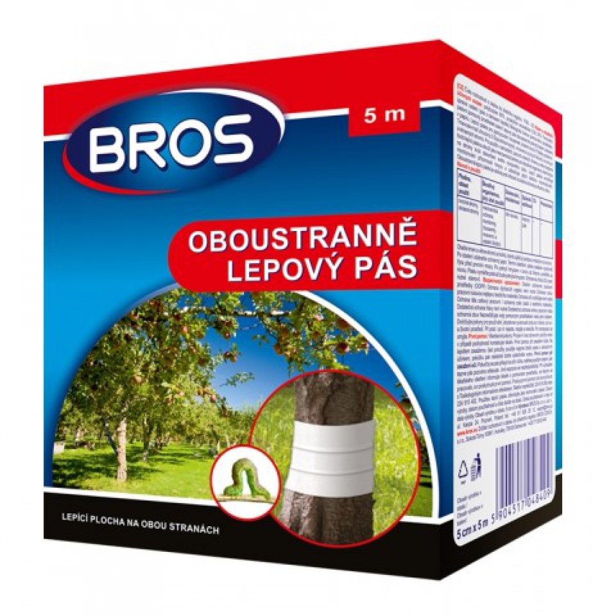 Lepiace pásky na stromy BROS 5m