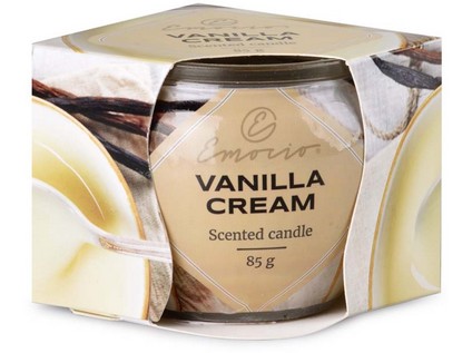 Emocio sklo Dekor 70x62mm Vanilla Cream