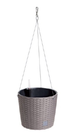 Kvetináč Rato 26cm DRTW260 závesný mocca